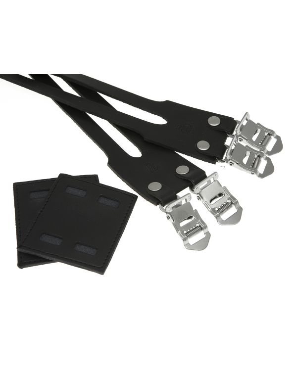 BLB Double Leather Straps - Black