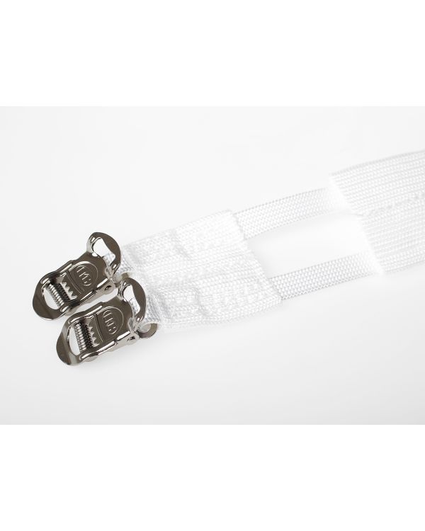 BLB Double Nylon Straps - White
