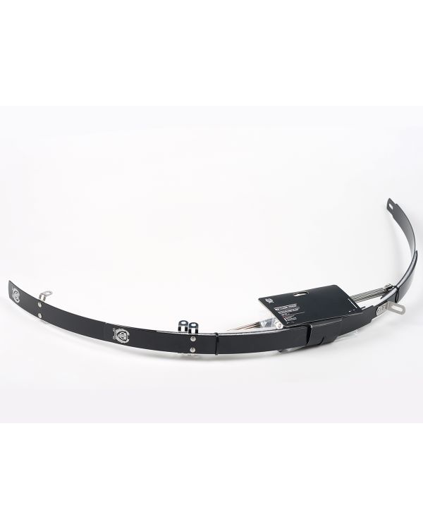 BLB Classic Alloy Flat Fenders - Matt Black