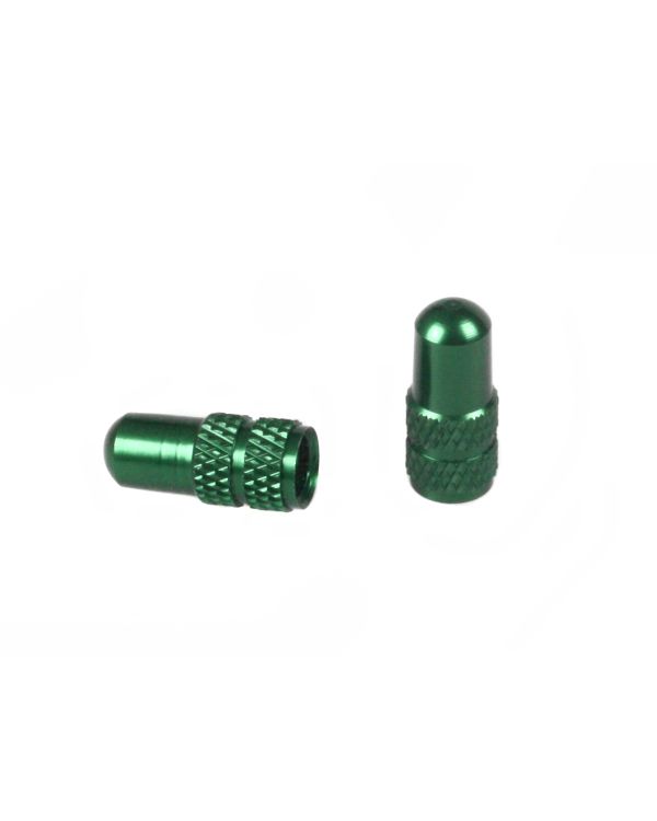 BLB Alloy Valve Caps  (set of 2) - Green
