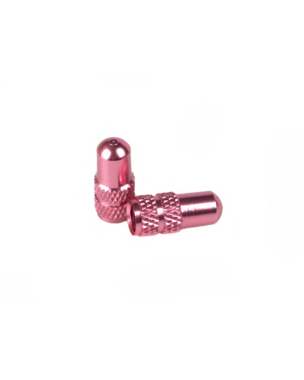 BLB Alloy Valve Caps  (set of 2) - Pink