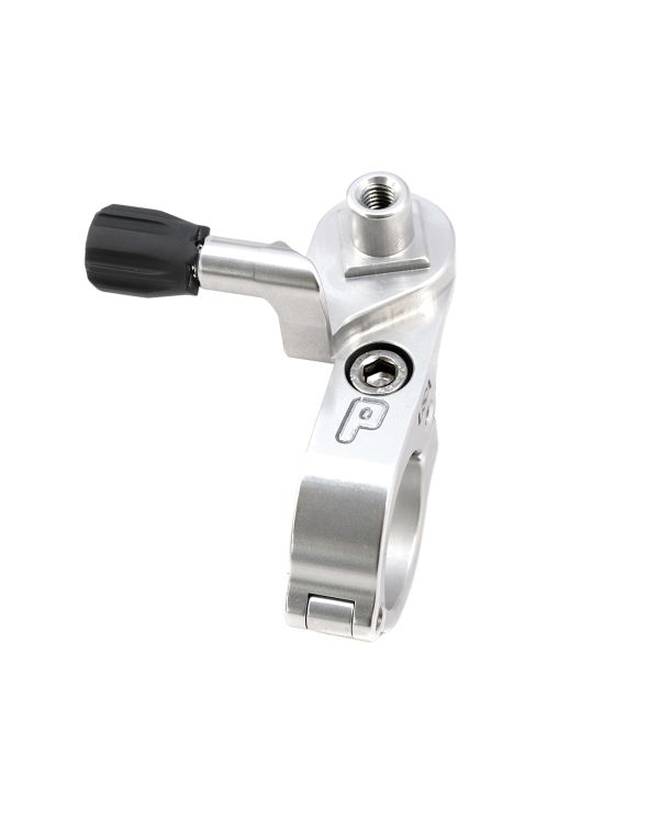 Paul MTB Thumbies (Microshift) right silver 31.8