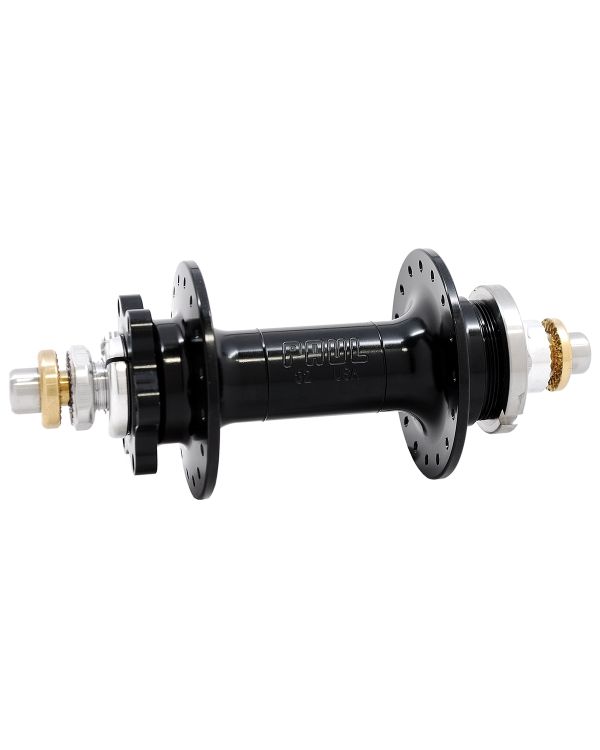Paul Components Word Disc Fixed Rear Hub - Black