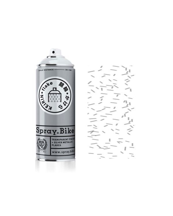 Spray.Bike paint - Keirin Flake Pikapika Silver